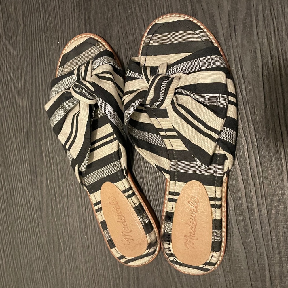 Madewell slides sandals 7.5, 7